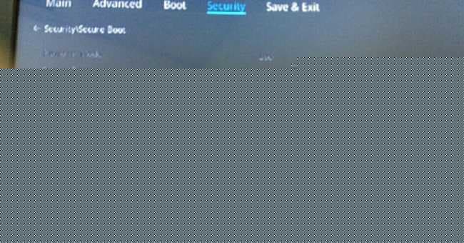 把secure boot control改成disabled