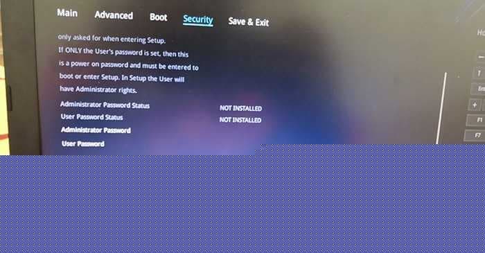 在Security选项下选择Secure Boot回车