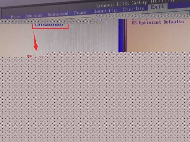 把OS Optimized Defaults设置为Disabled