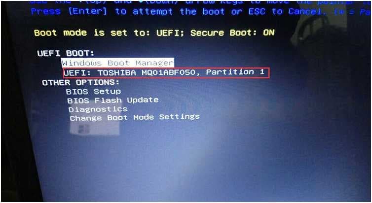 开机按F12选择U盘启动