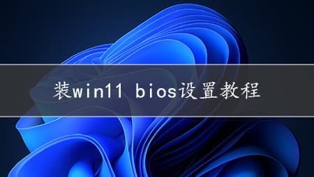 装win11 bios设置教程
