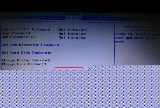 联想开启secure boot