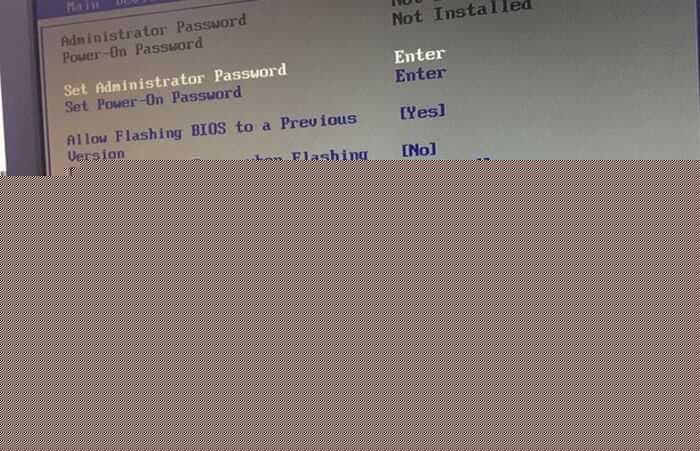 进入安全启动选项