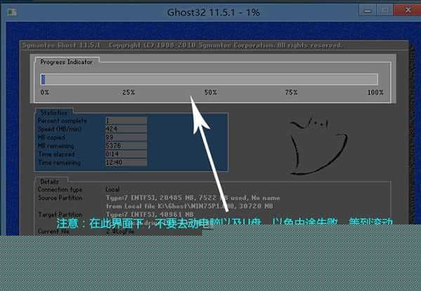 深度技术win7系统恢复过程中