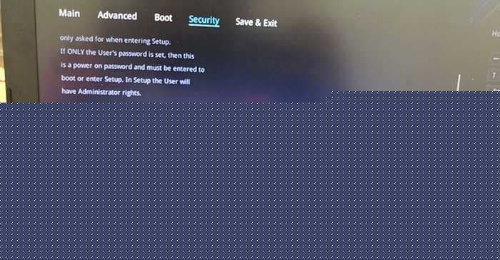 在Security选项下选择Secure Boot回车