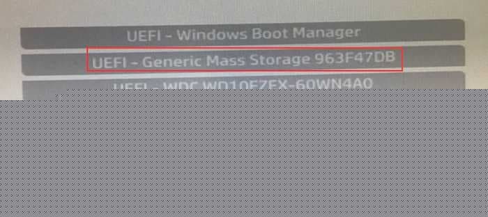 开机按ESC，按F9然后选择U盘启动