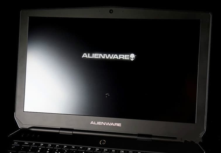 外星人笔记本开机启动画面